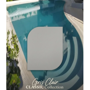 Lajner Cefil Classic Jednobojni Gris Clair Sivi 1,65x25,2